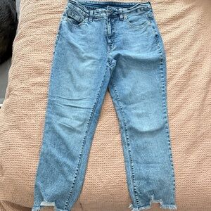 Time and Tru Light Blue Ankle Jeans